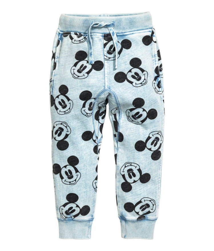 Bershka Jeans Mickey Mouse 90s