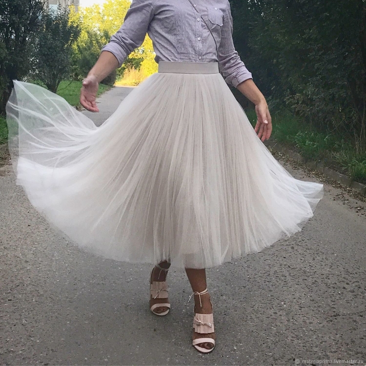 Фатиновая юбка полусолнце
