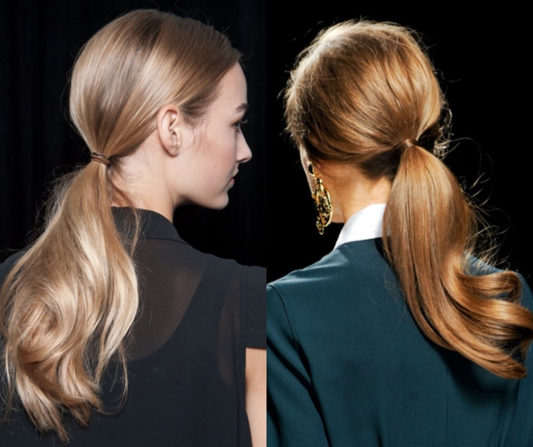 Хвост ponytail волосы