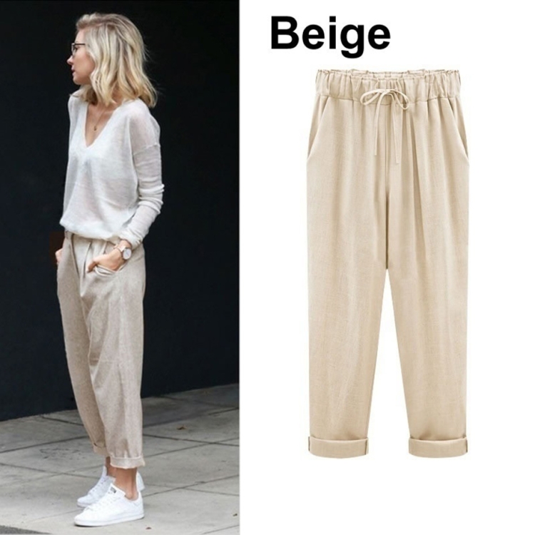 Zara льняные брюки женские