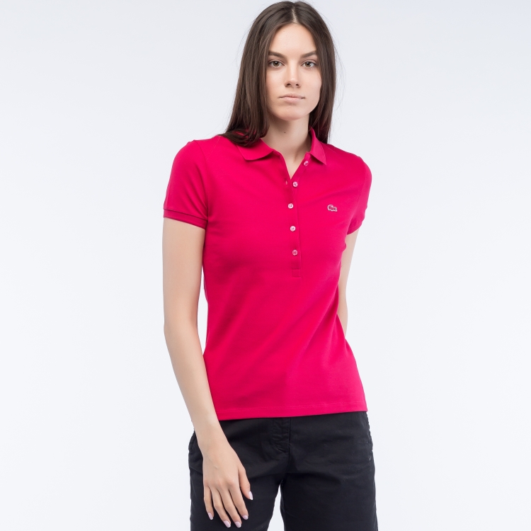 Lacoste Polo фуксия