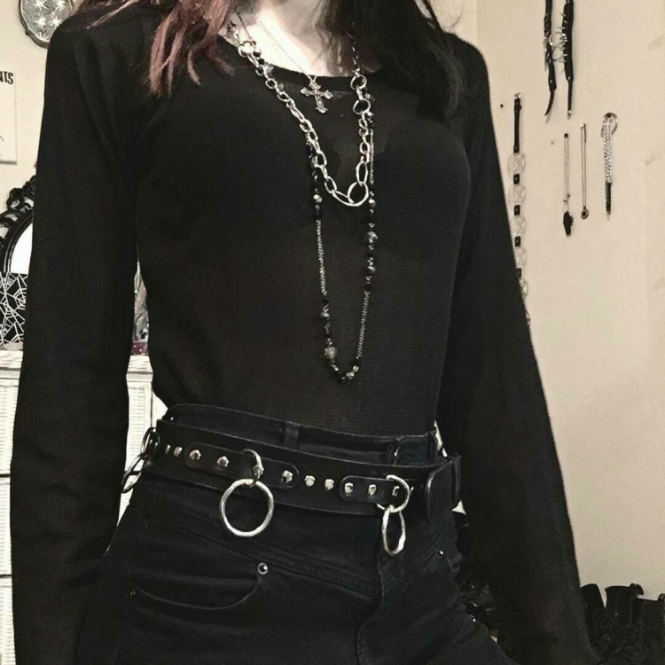 Goth outfit Грандж тумблер