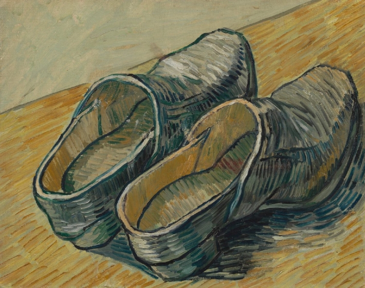 Ван Гог стоптанные ботинки