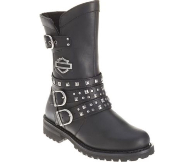 Chanel Quilted Leather Biker Boots