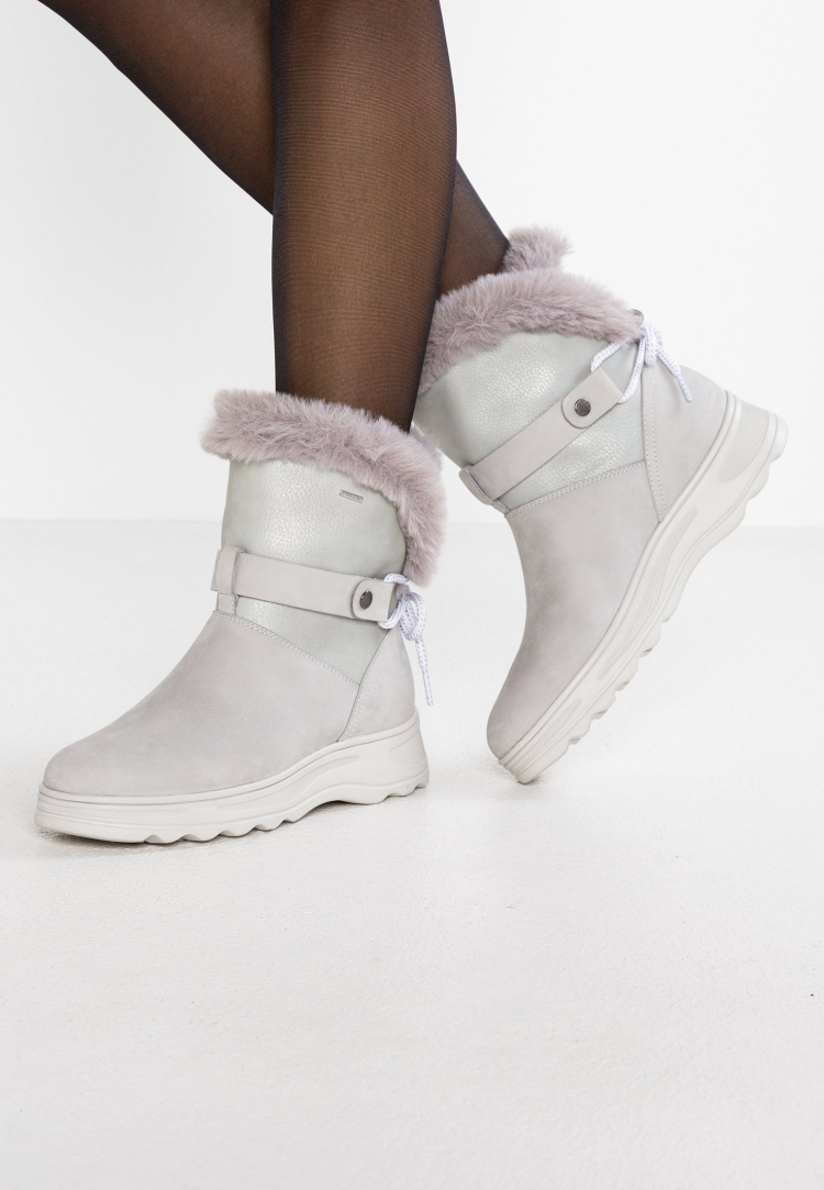 Гранж ботинки женские на платформе зимние