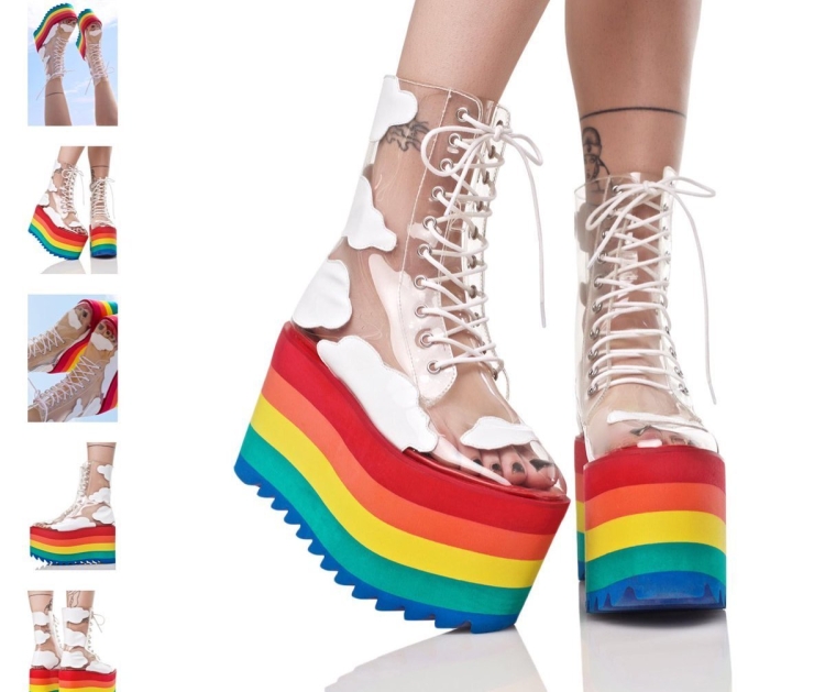 Обувь Rainbow platform Shoes