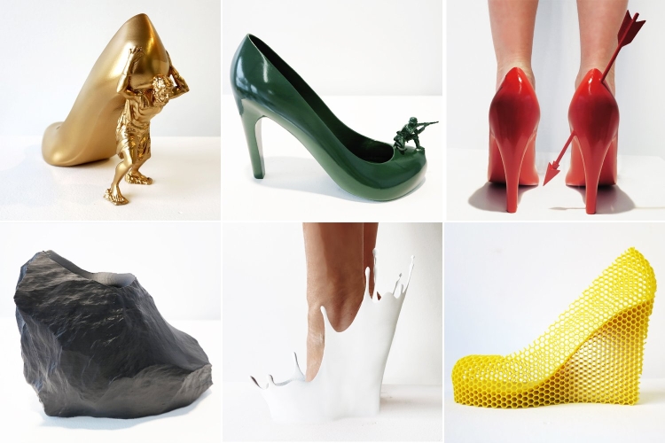 Креативная обувь женская