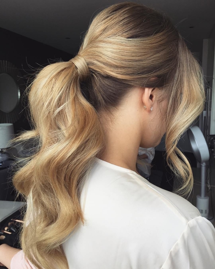 Хвост ponytail волосы