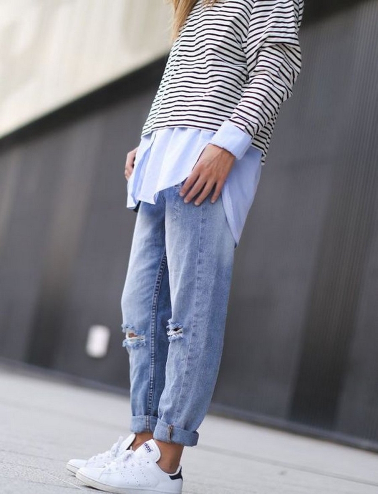 Широкие штаны женские джинсы