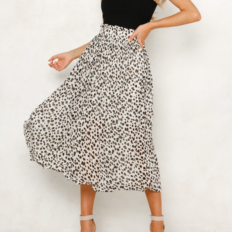 Леопардовая юбка бершка
