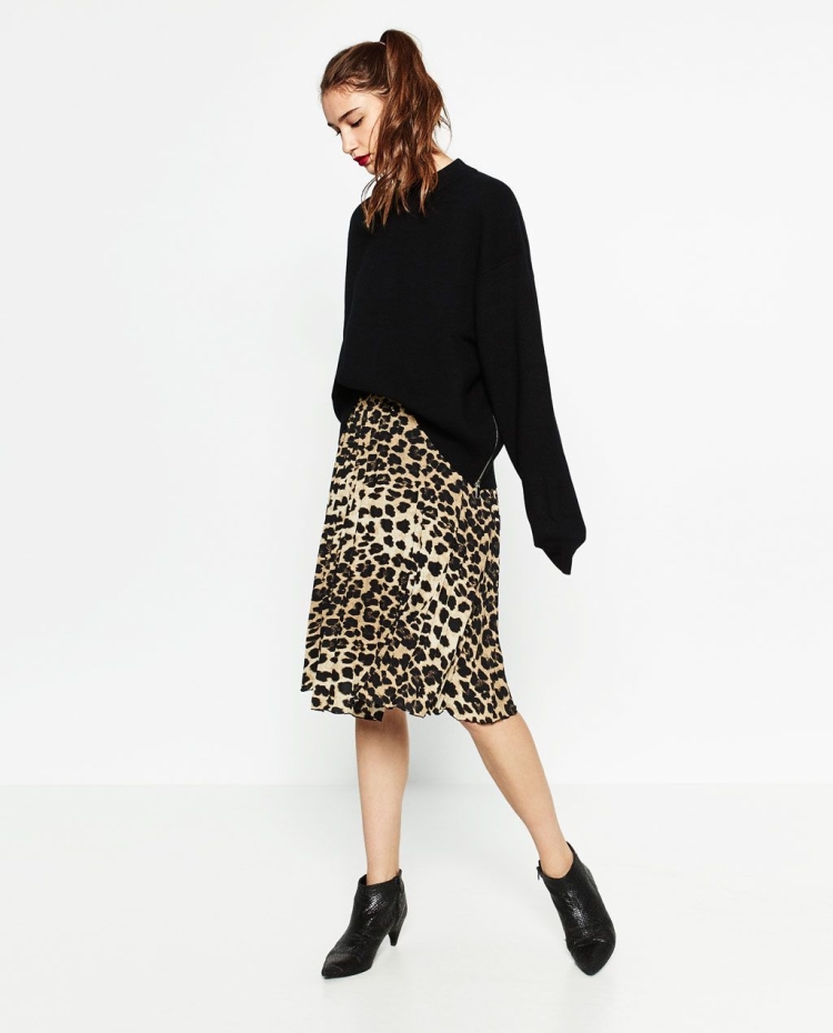 Леопардовая юбка New Yorker