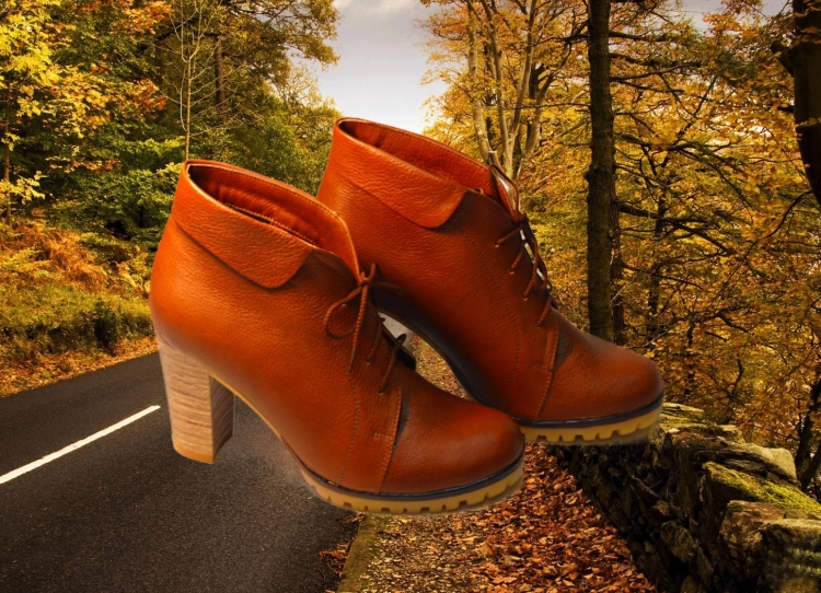 Ботинки женские осень