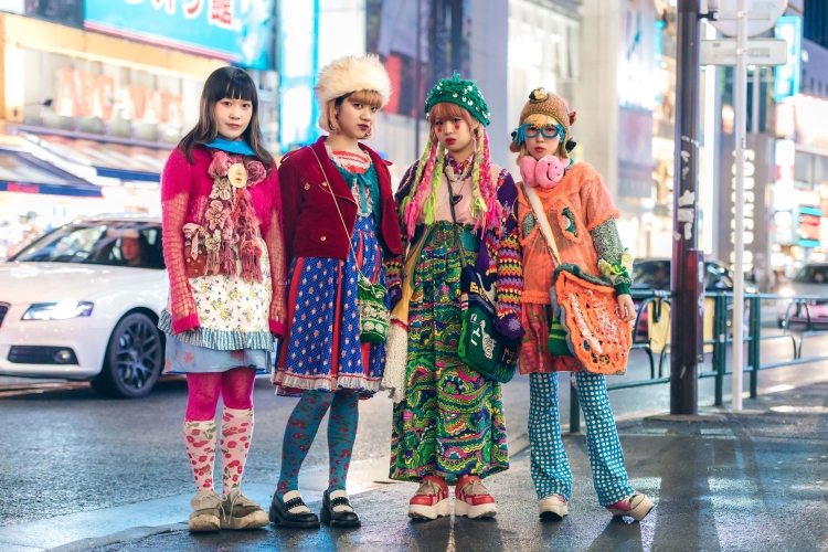 Уличная мода Японии 2021