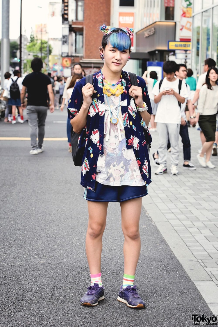 Японская уличная мода Харадзюку