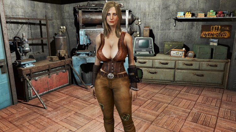 Fallout 4 1950 feminine outfits