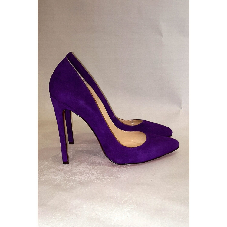 Louboutin Shoes Purple