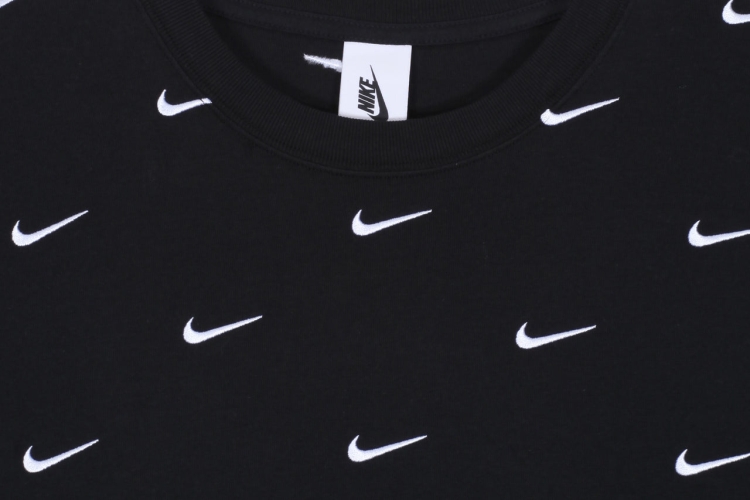 Nike all over Swoosh logo Pants Black