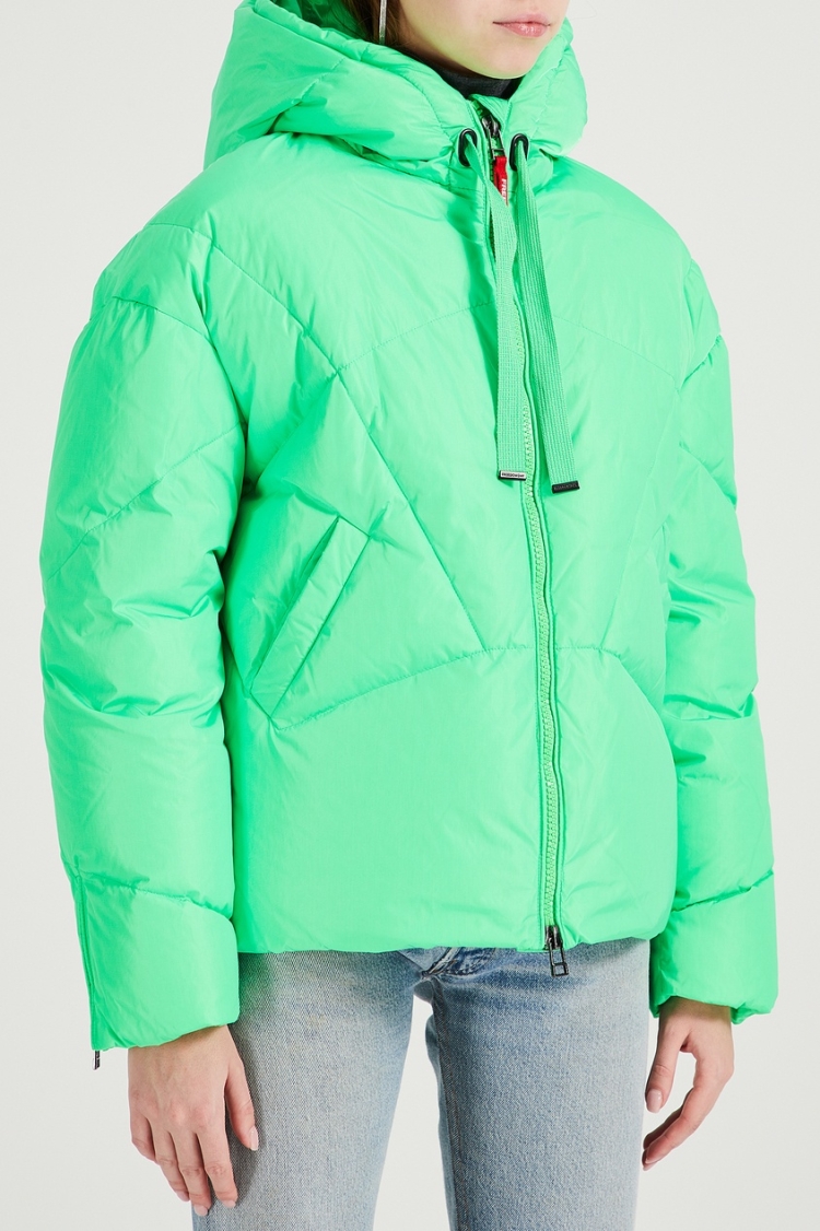 Барбара Левека куртка женская зеленая