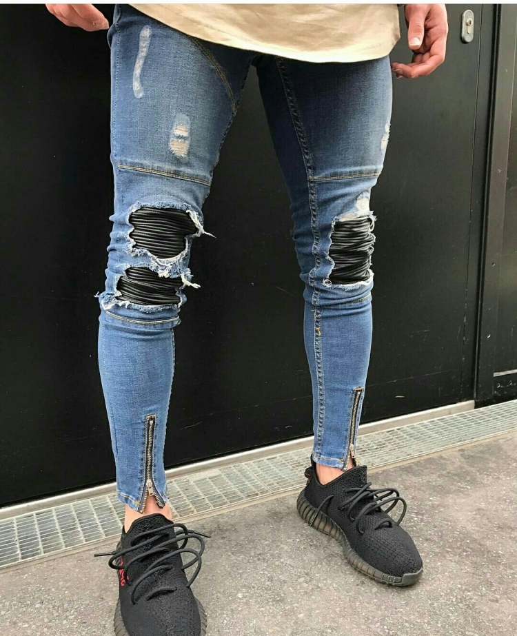 Чёрные джинсы женские