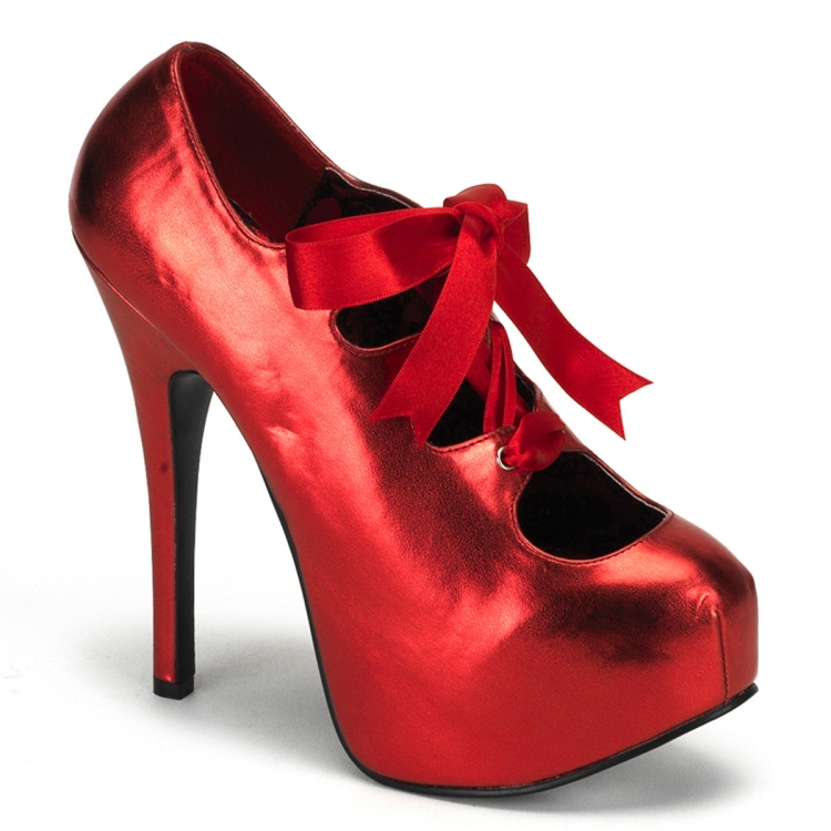 Айседора танцевальные красно-черные туфли
