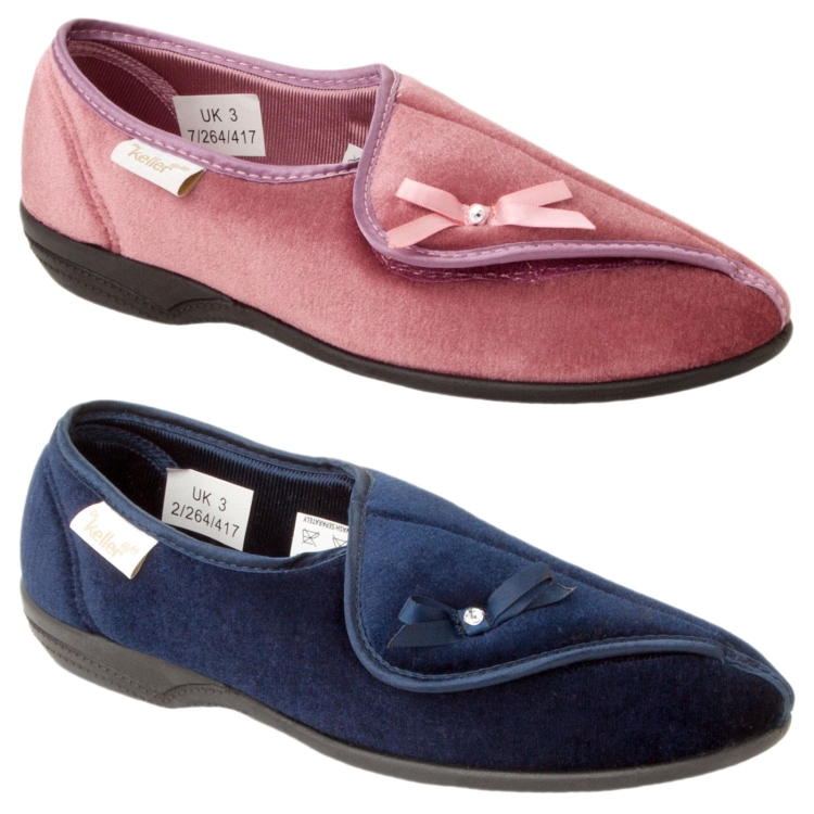 Womens Slippers wide