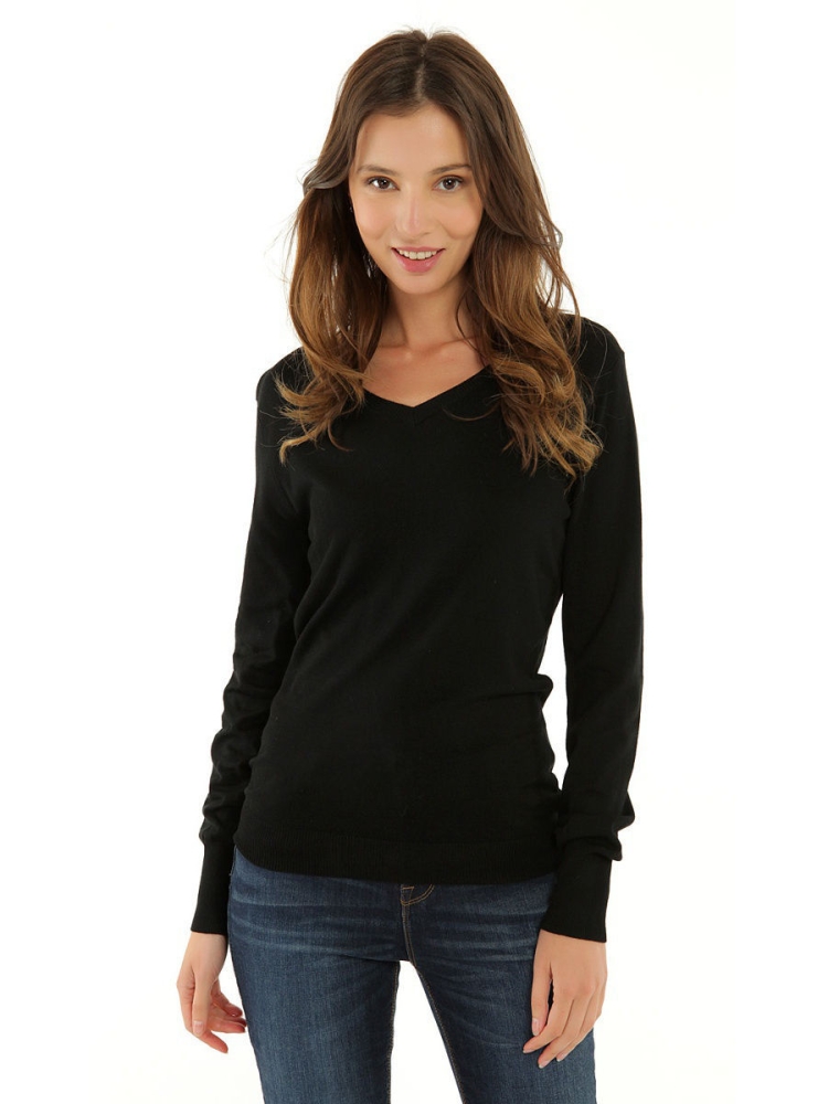Пуловер артикул: 976128 цвет: черный бренд: bpc Living bonprix collection