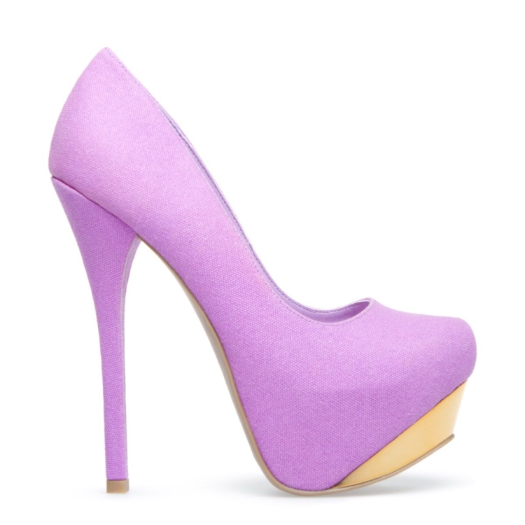 Туфли светло фиолетовые