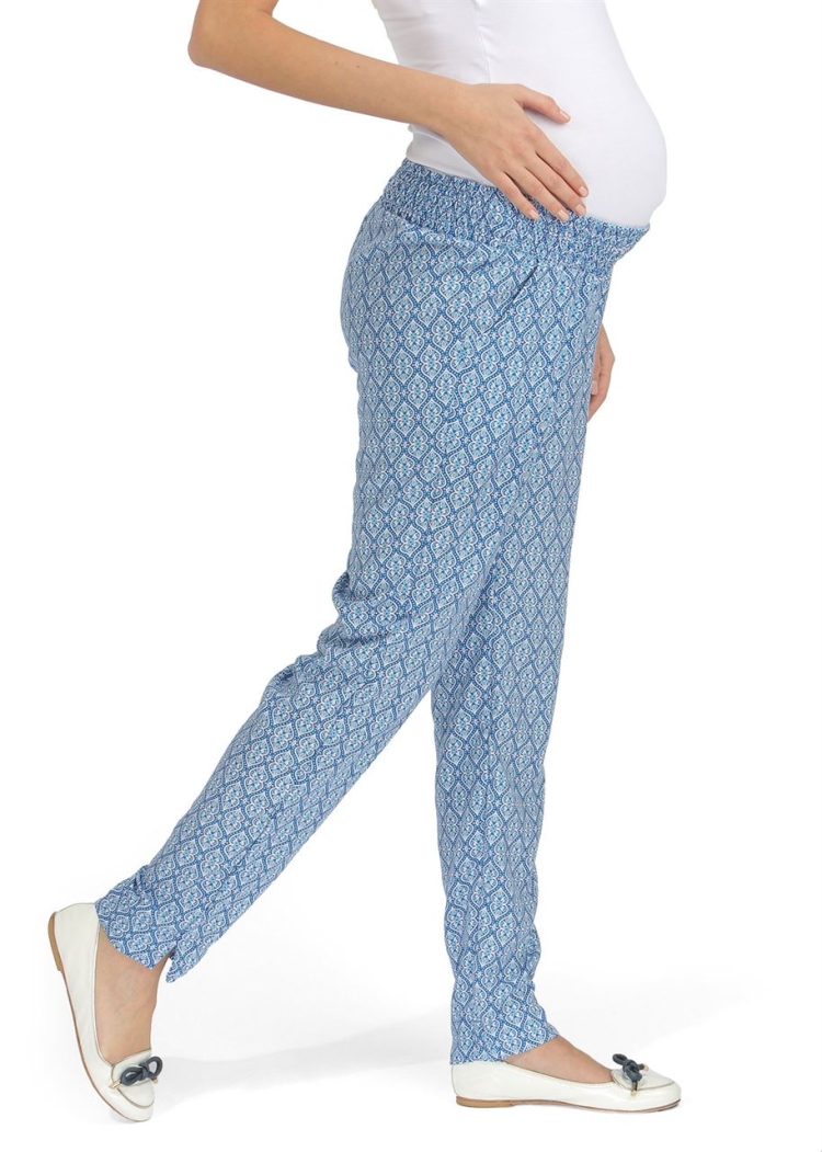 Широкие стильные брюки для беременных