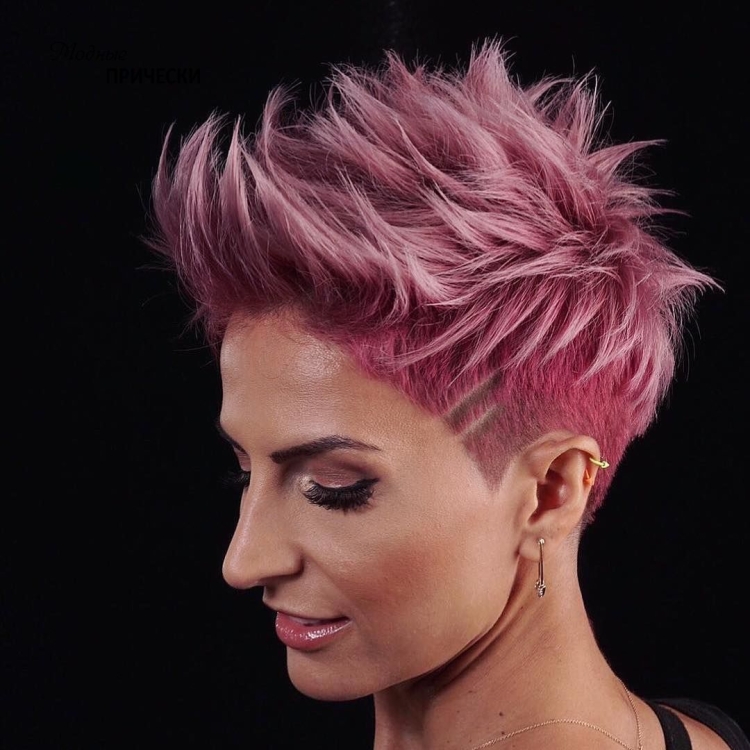 Pixie певица розовые волосы