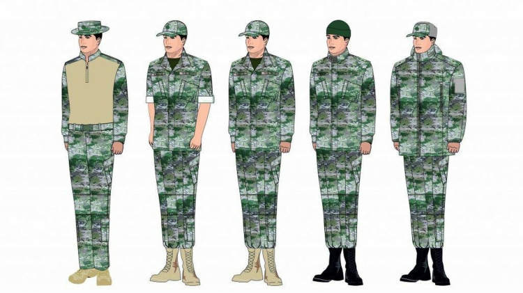 Форма одежды для служащих Министерства обороны РФ