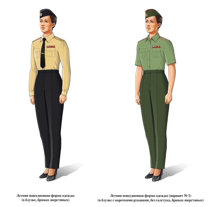 Парадная форма женщин военнослужащих ВМФ