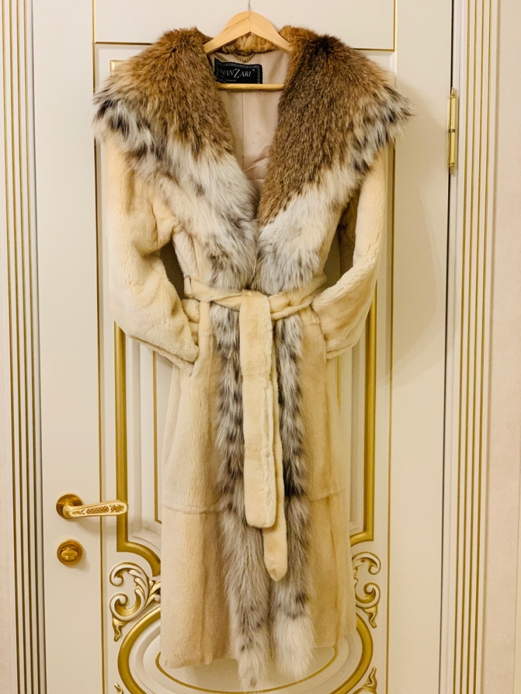 Queen furs шуба из рыси