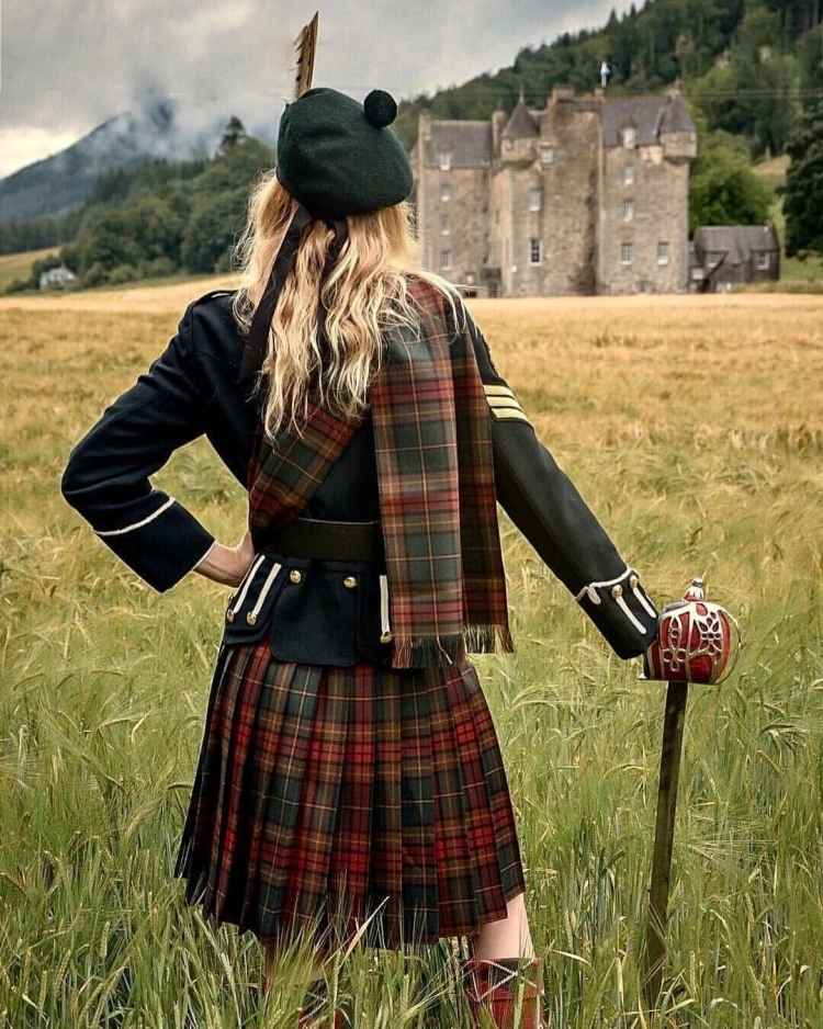 Шотландский стиль в одежде