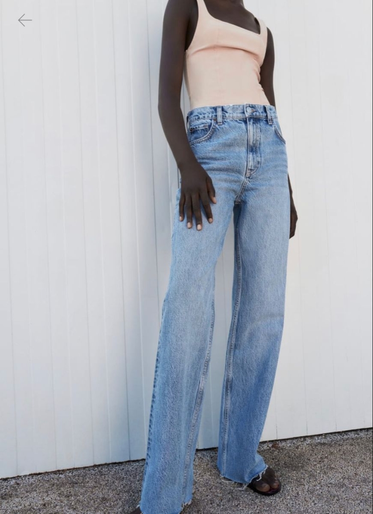 Zara straight Jeans