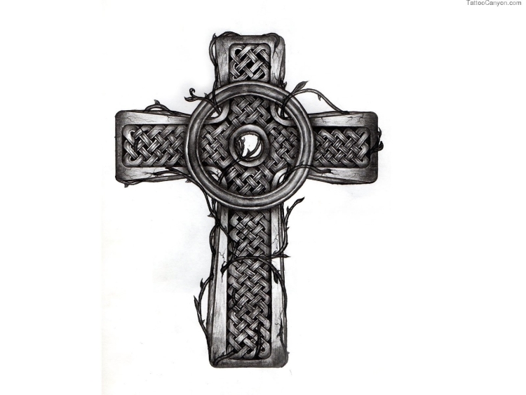 Кельтский крест свитшот