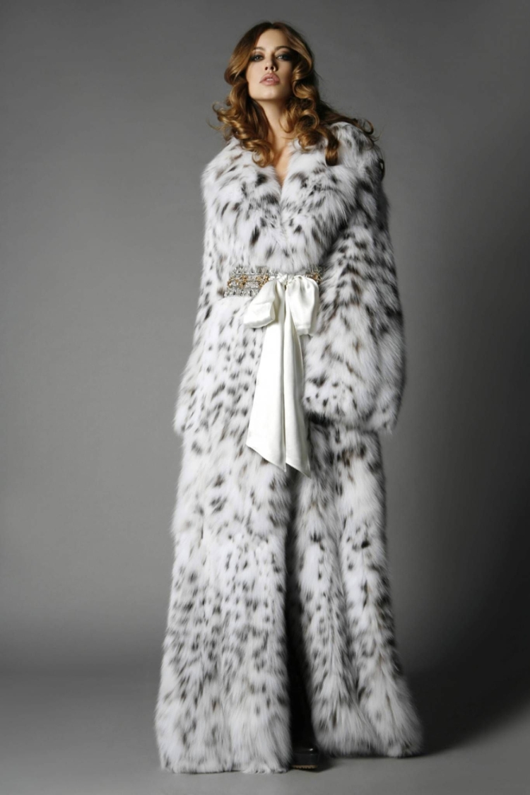 Lynx fur Coat