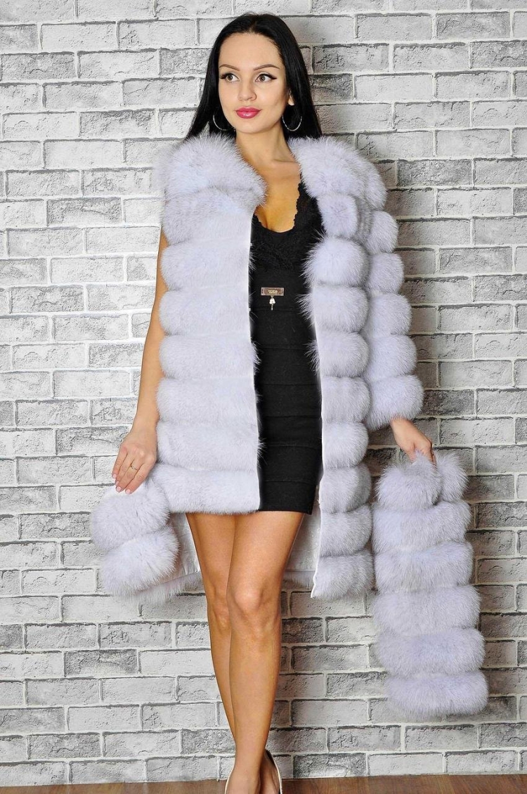 Мех Кёрли пальто Luxury fur