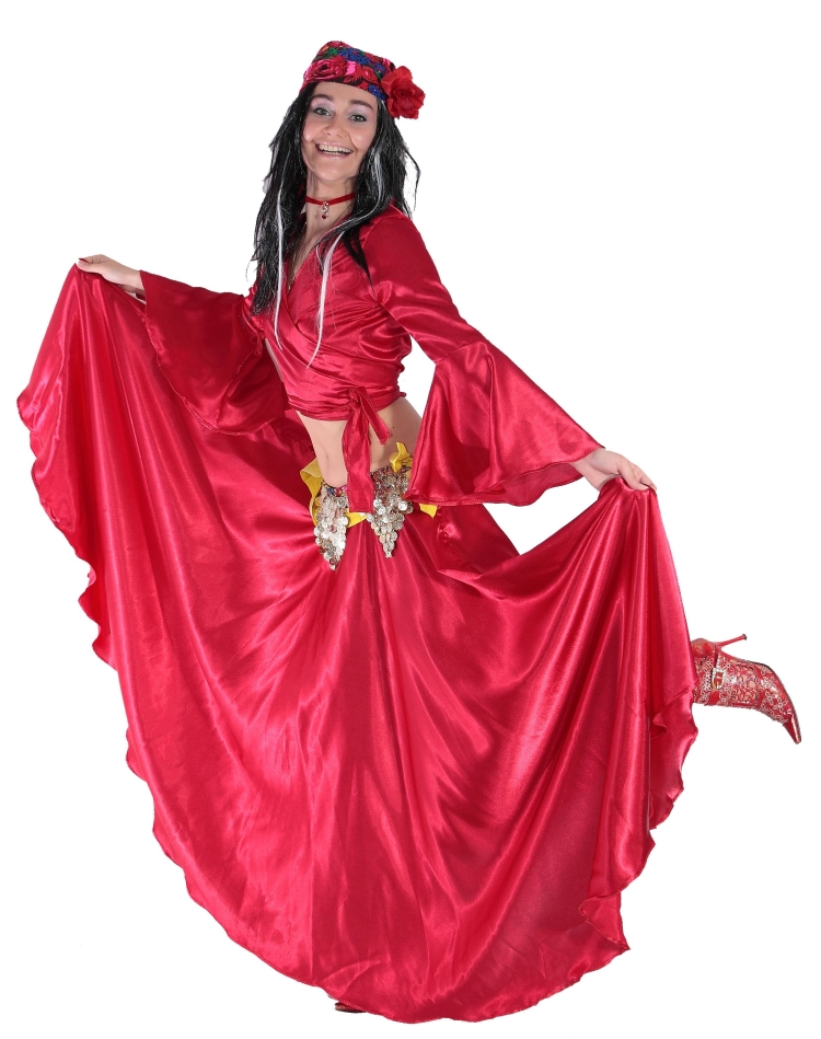 Цыганский национальный костюм Дикло